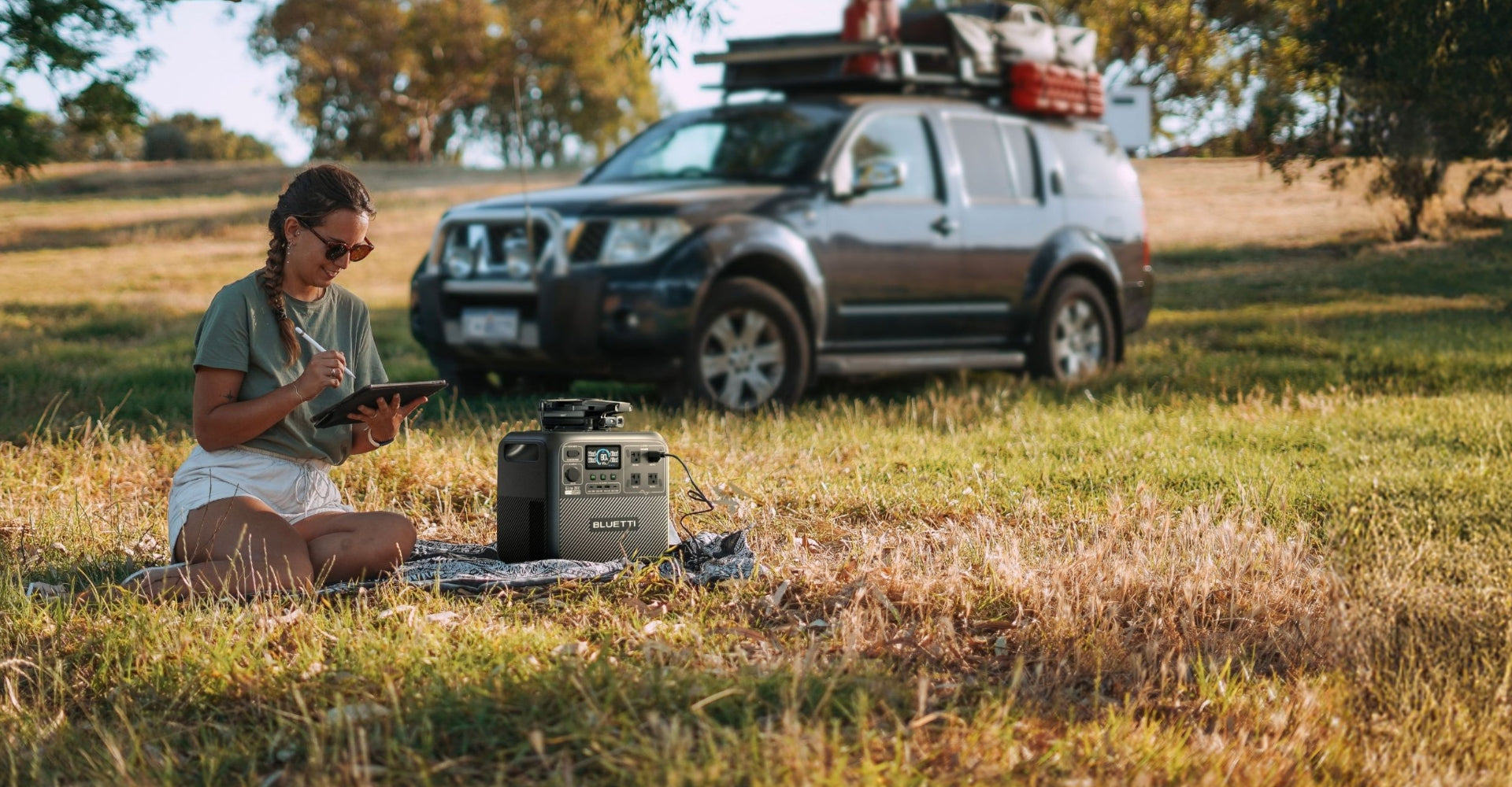 The BLUETTI Elite 200 V2 portable power station