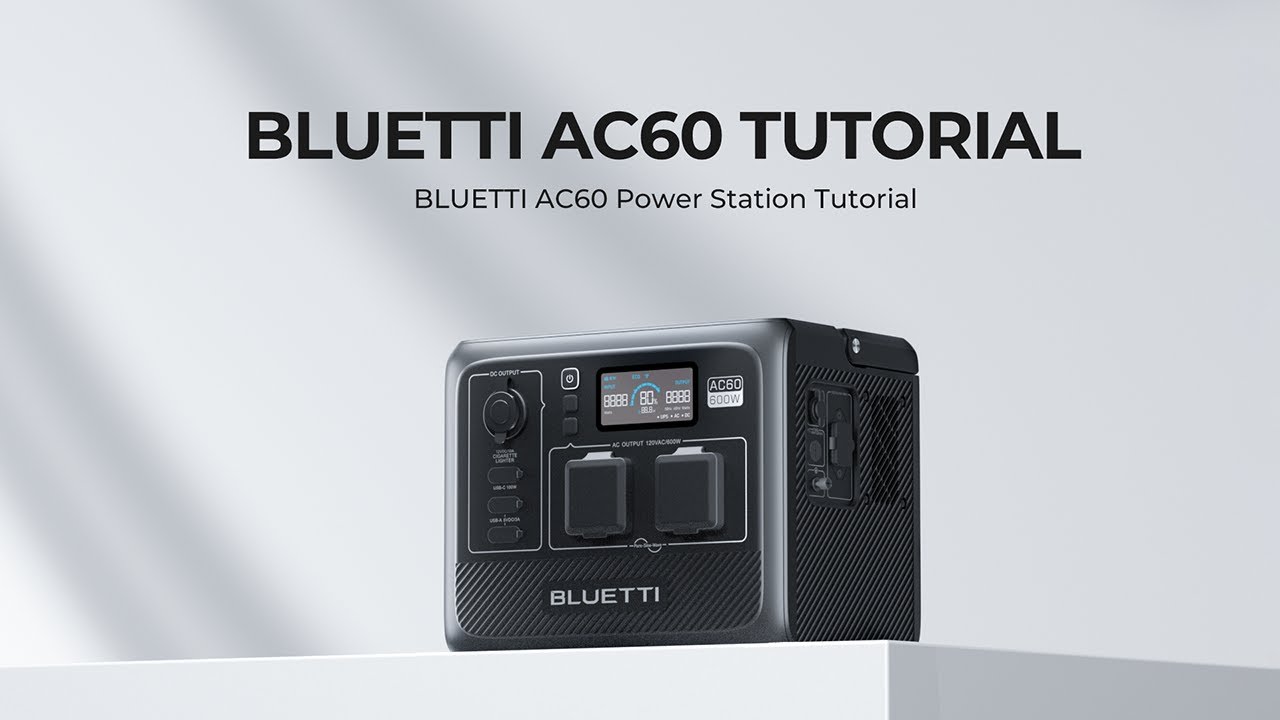 BLUETTI AC60 | Unboxing & First Use