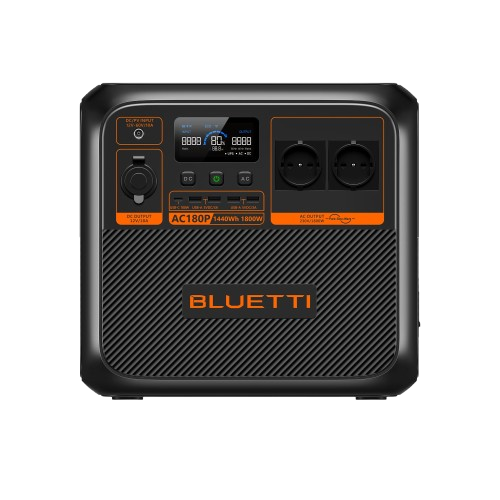 BLUETTI AC180P 휴대용 파워뱅크 | 1800W 1440Wh