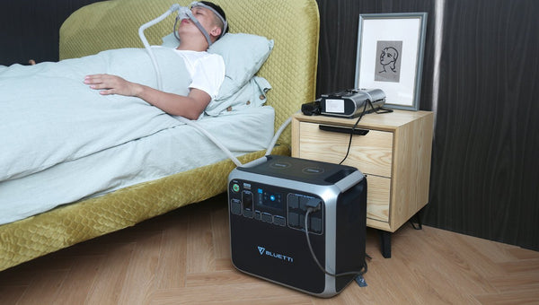 solar generator for CPAP machine