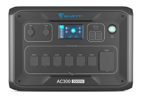 bluetti ac300 solar generator must work with bluetti expansion battery b300