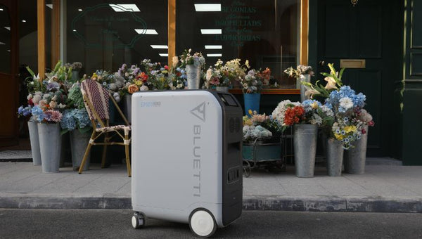 bluetti ep500 solar powered backup generator