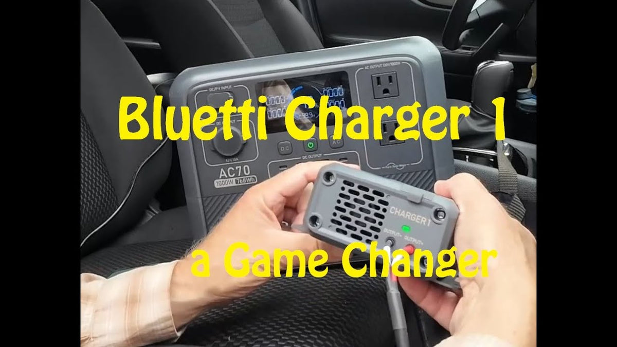Bluetti Charger 1 - A Real Off-Grid Game Changer